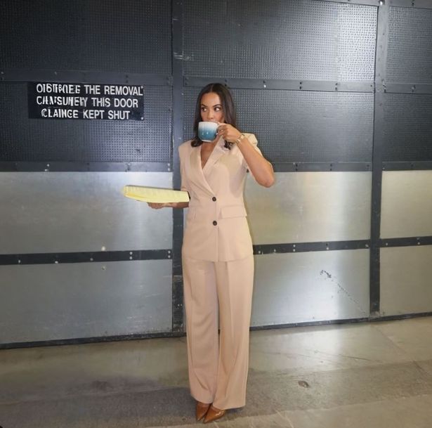罗谢尔·休姆斯(Rochelle Humes)是高街百货公司的“老板女士”,该公司正在打八折